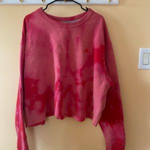 TIE DYE CHAMPION CREW NECK